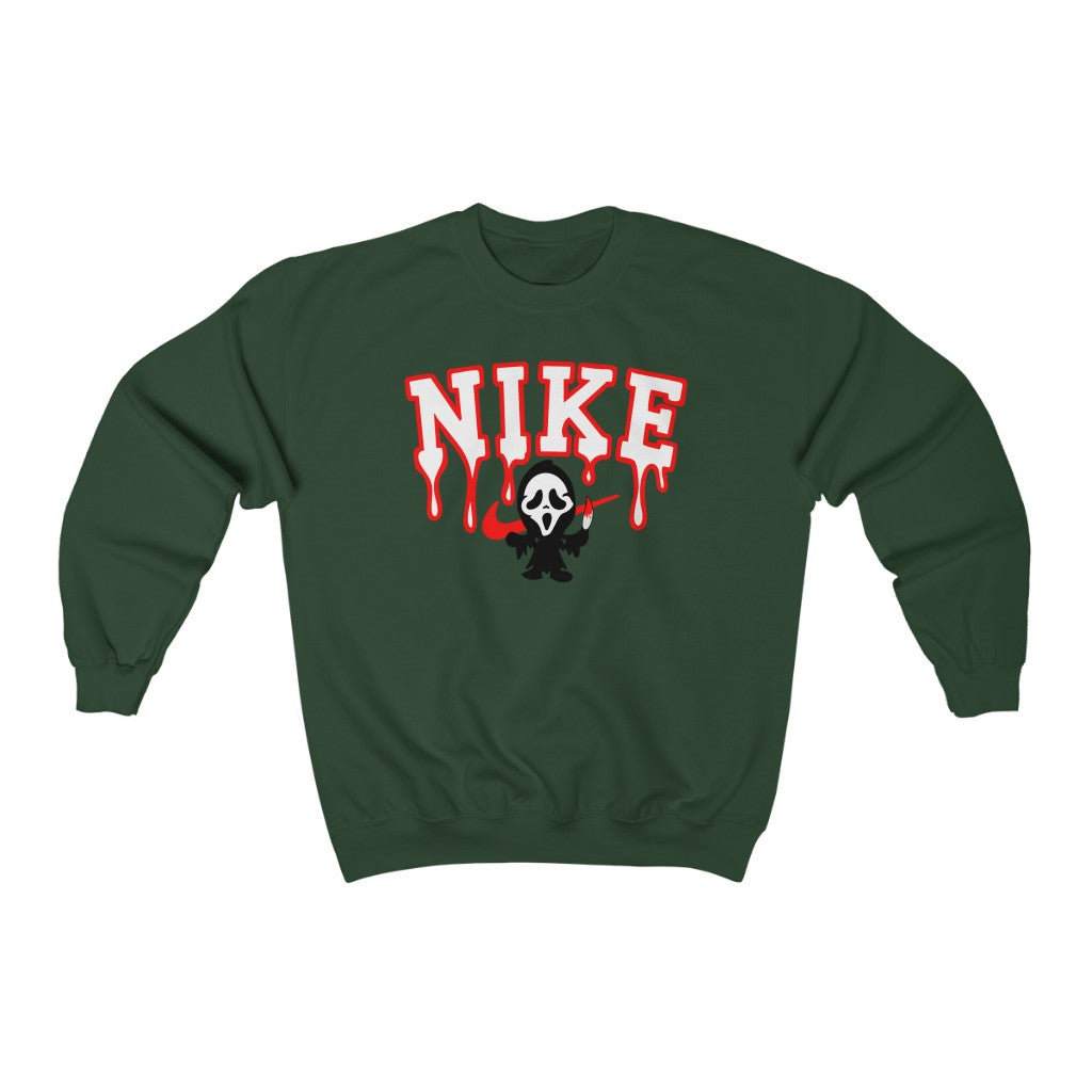 Ghost face Nike Crewneck (Multiple Colors)