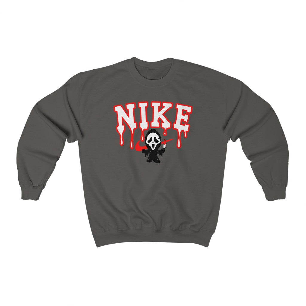 Ghost face Nike Crewneck (Multiple Colors)