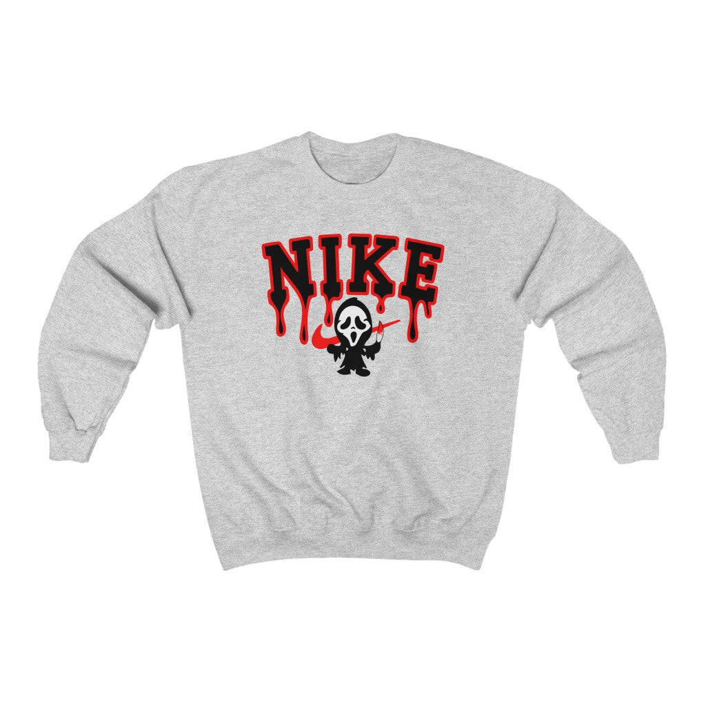 Ghostface Nike Crewneck (Multiple Colors, Black Writing)