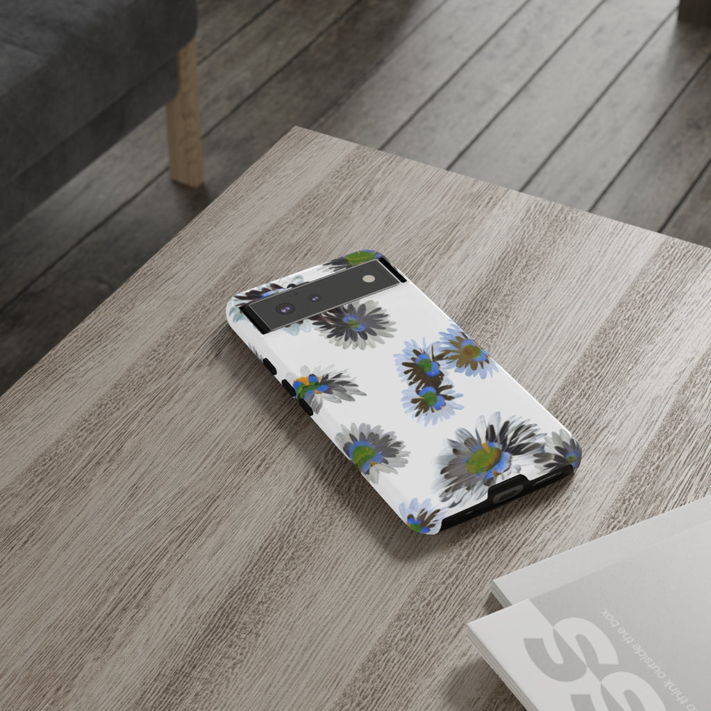 Glitchy Floral Case Tough (Multiple Sizes)