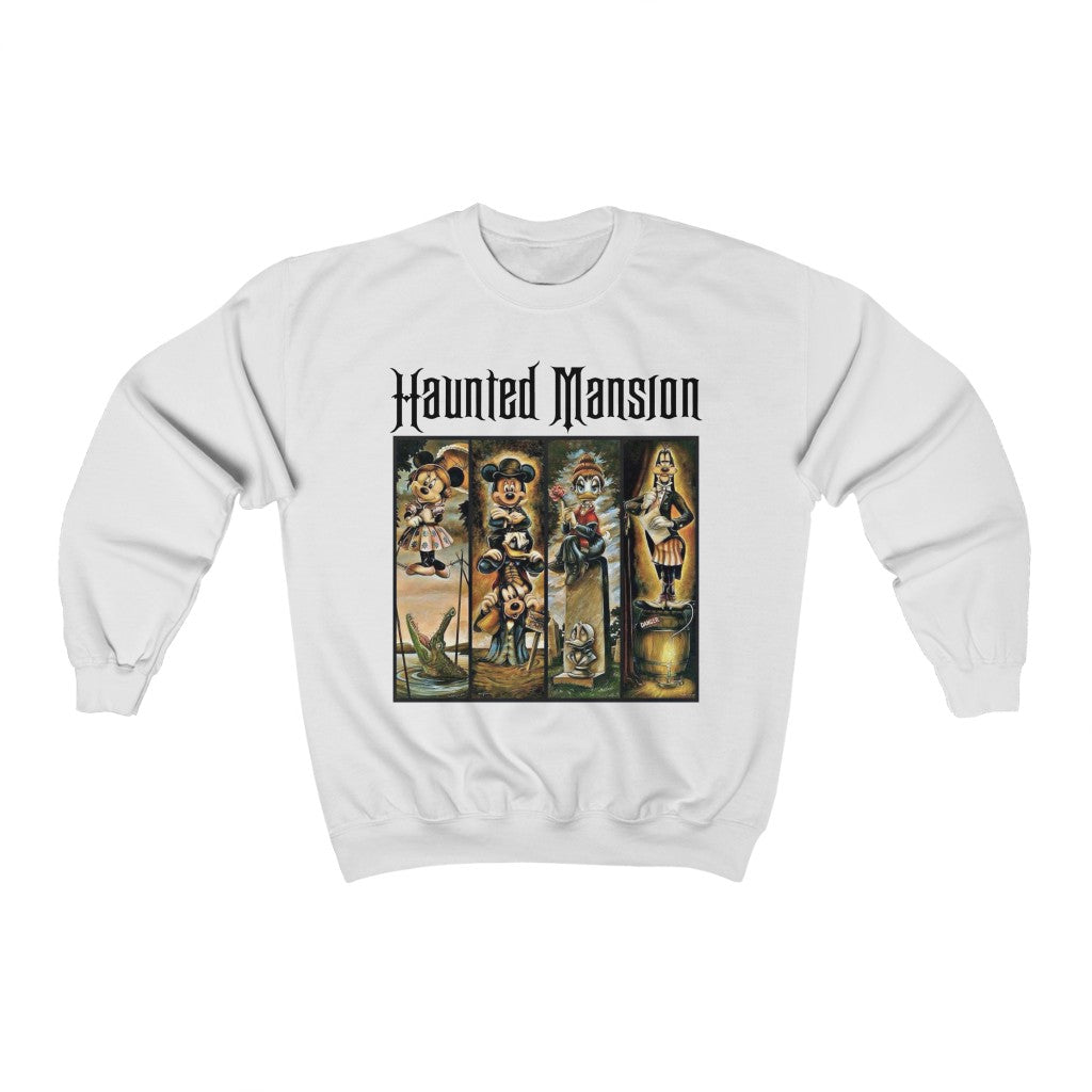 Mickey and Friends Haunted Mansion Crewneck (Multiple Colors)
