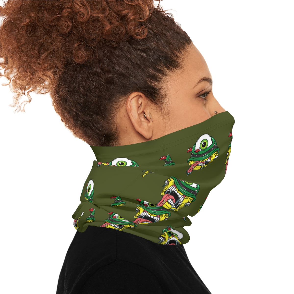 Subtronics Cyclops Army Gaiter Mask (Green)