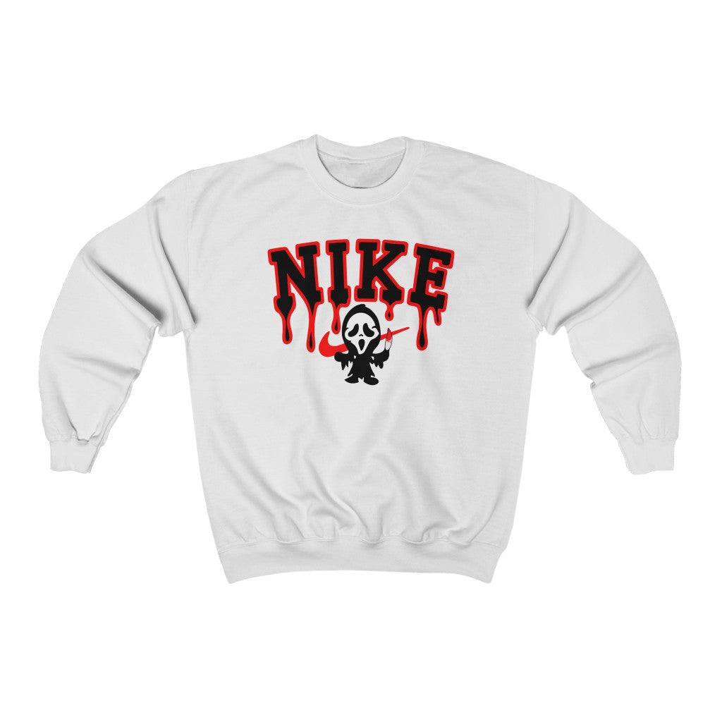 Ghostface Nike Crewneck (Multiple Colors, Black Writing)