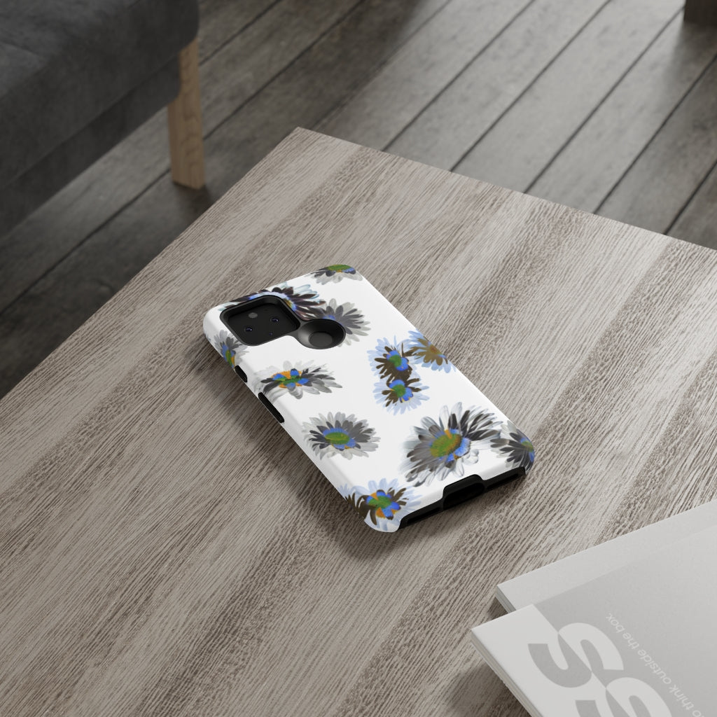 Glitchy Floral Case Tough (Multiple Sizes)