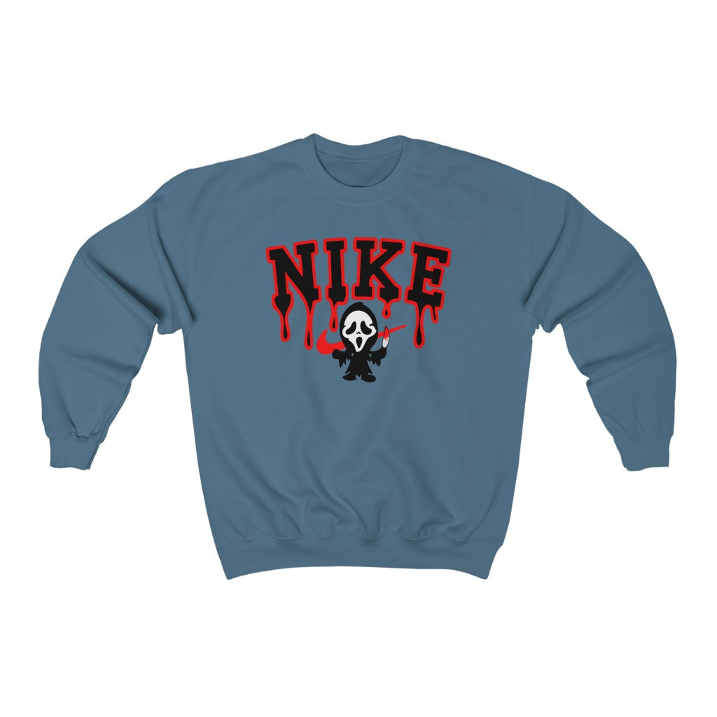Ghostface Nike Crewneck (Multiple Colors, Black Writing)