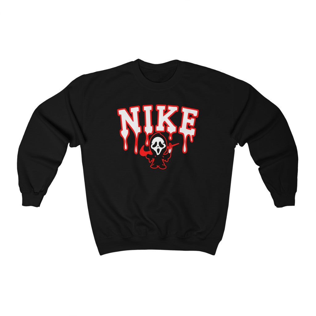 Ghost face Nike Crewneck (Multiple Colors)