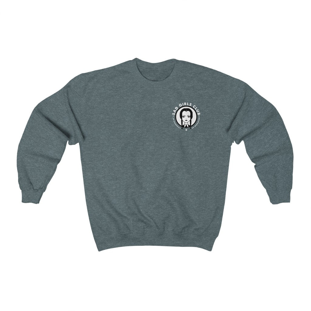 Sad Girls Club Crewneck (Multiple Colors, Large Back Logo)