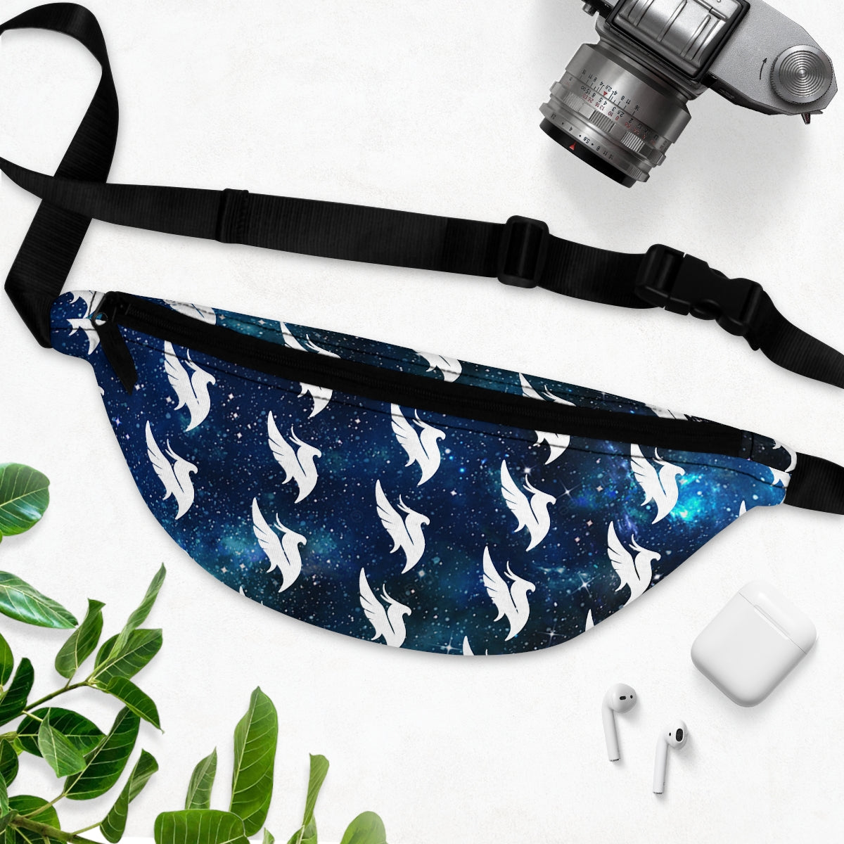 Illenium Fanny Pack (Blue/Black Star, White Logos)