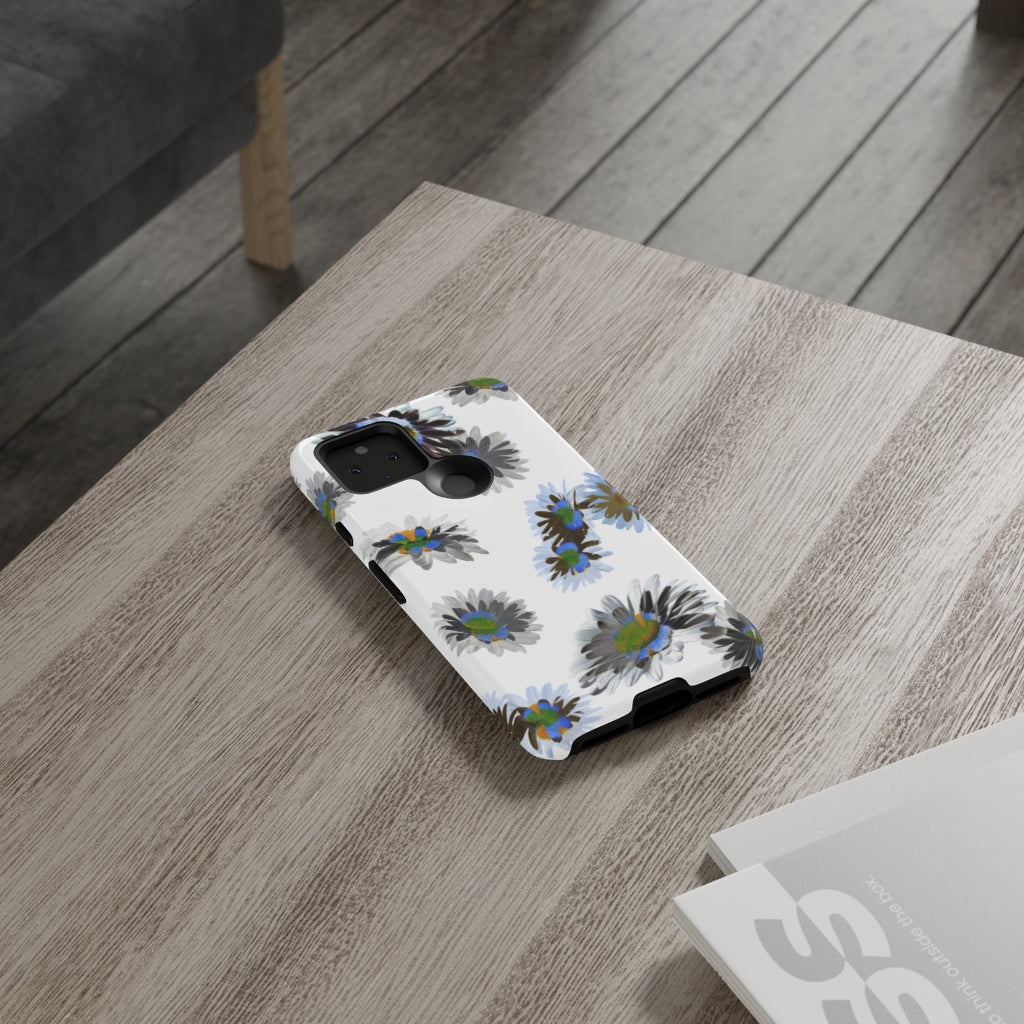 Glitchy Floral Case Tough (Multiple Sizes)