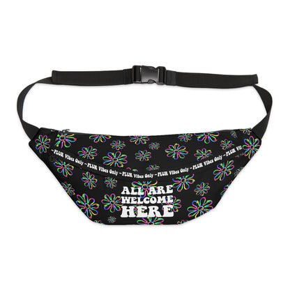 All Are Welcome Here Large Fanny Pack
