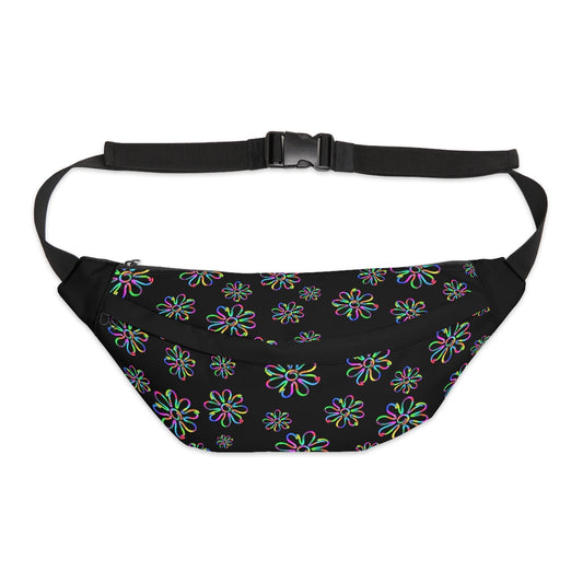 Neon Daisy Large Fanny Pack