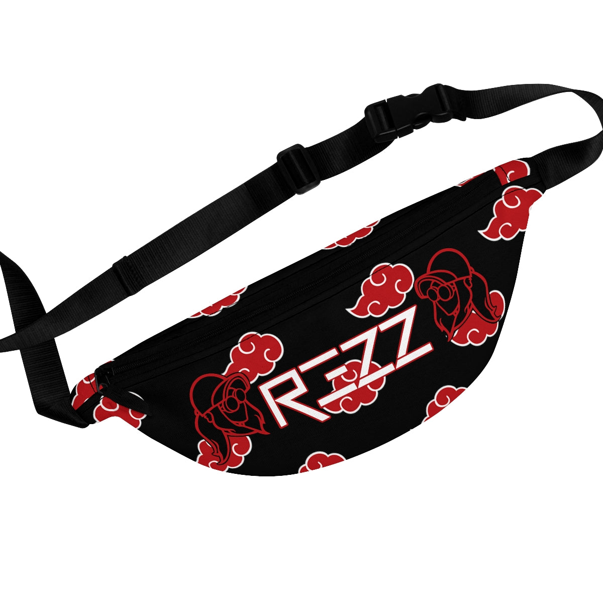 Rezz x Naruto Fanny Pack (Black/Red)