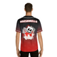 Marshmello Jersey (Black/Red Ombre)