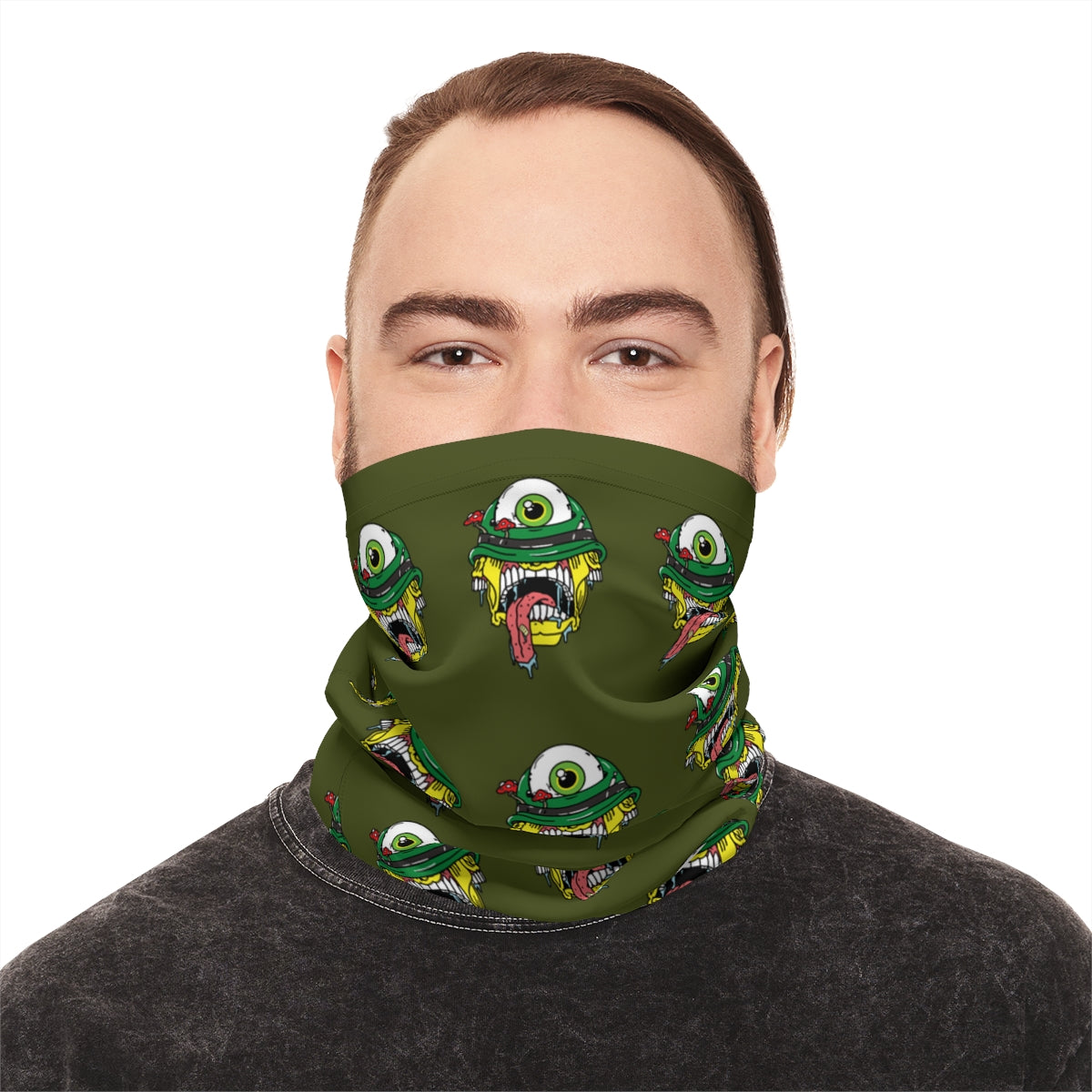 Subtronics Cyclops Army Gaiter Mask (Green)