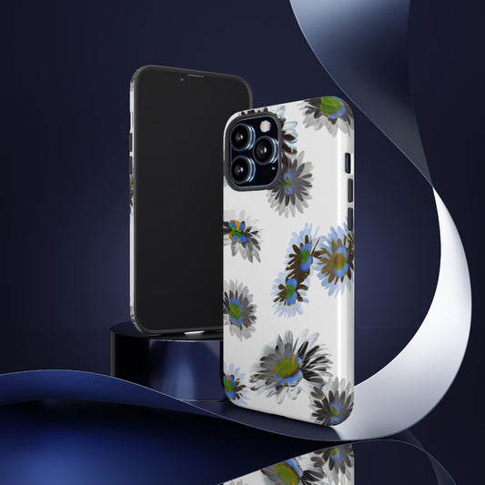 Glitchy Floral Case Tough (Multiple Sizes)