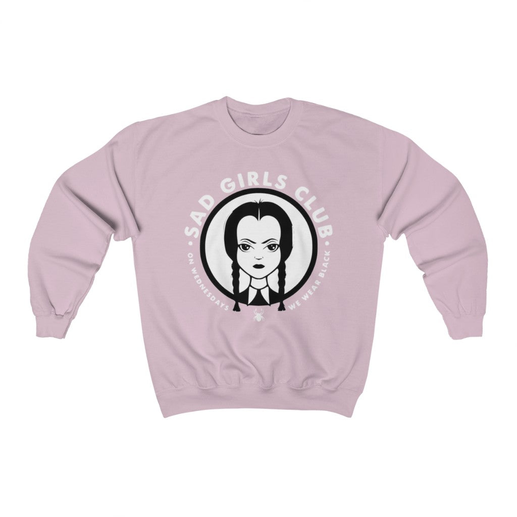 Sad Girls Club Crewneck (Multiple Colors, Large Front Logo)